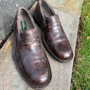 Clarks Men’s Marled Brown Loafers Sz 10